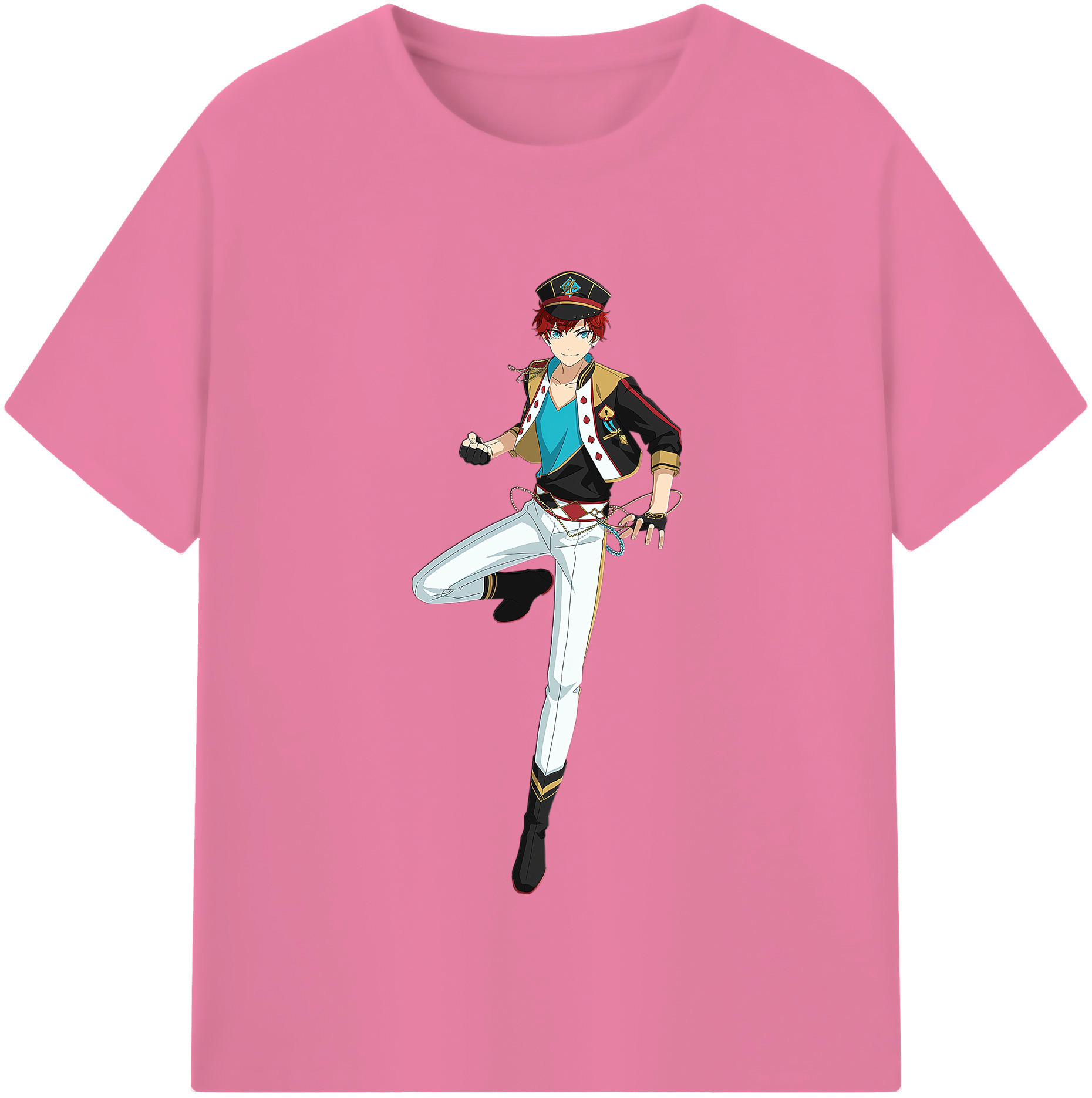 （画像用） あんさんぶるスターズ! Ensemble Stars 綿100％半袖Tシャツ（フロントプリント）